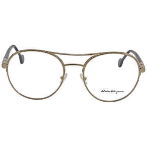 Salvatore Ferragamo Demo Round Ladies Eyeglasses SF2174 733 55 SF2174 733 55