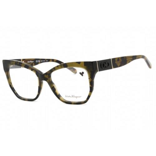 Salvatore Ferragamo SF2936-340-54 Eyeglasses Size 54mm 17mm 145mm Tortoise Women