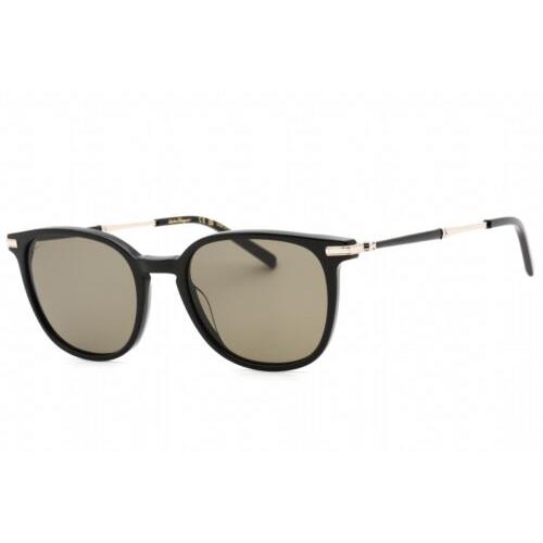 Salvatore Ferragamo SF1015S-001-52 Sunglasses Size 52mm 150mm 19mm Black Men N
