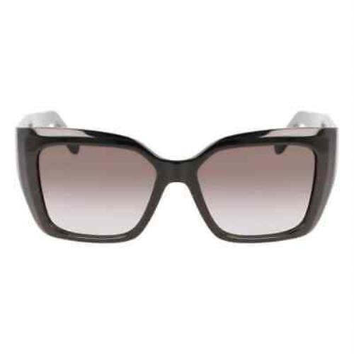 Salvatore Ferragamo Grey Gradient Square Ladies Sunglasses SF1042S 001 55