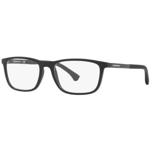 Emporio Armani Eyeglasses EA 3069-5001 Black W/demo Lens 53mm