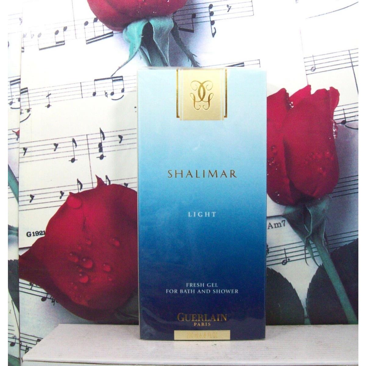 Guerlain Shalimar Light Fresh Gel For Bath and Shower 6.8 Fl. OZ