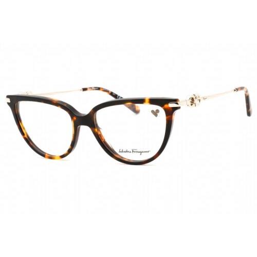 Salvatore Ferragamo SF2946-219-53 Eyeglasses Size 53mm 16mm 140mm Tortoise Women