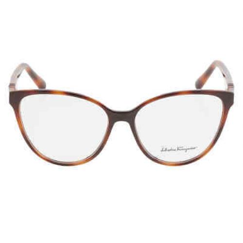 Salvatore Ferragamo Demo Cat Eye Ladies Eyeglasses SF2901 240 56 SF2901 240 56