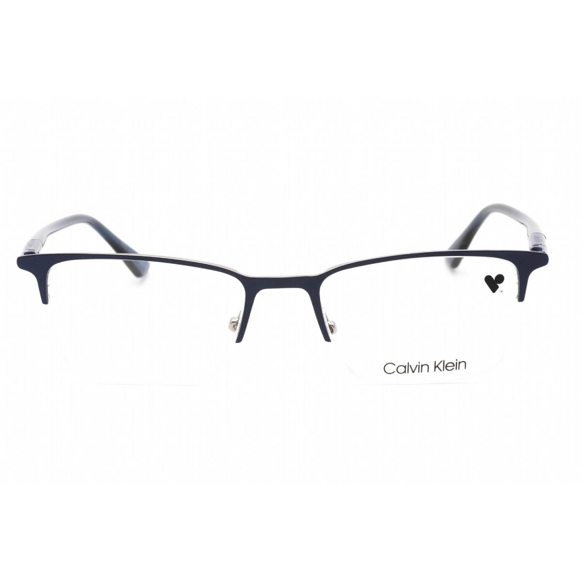 Calvin Klein CK22118 438 Eyeglasses Blue Frame 52 Mm