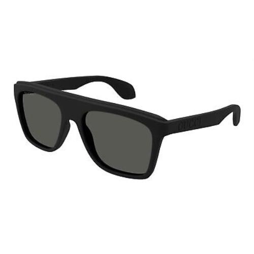 Gucci GG1570S-001 Black Black Grey Sunglasses