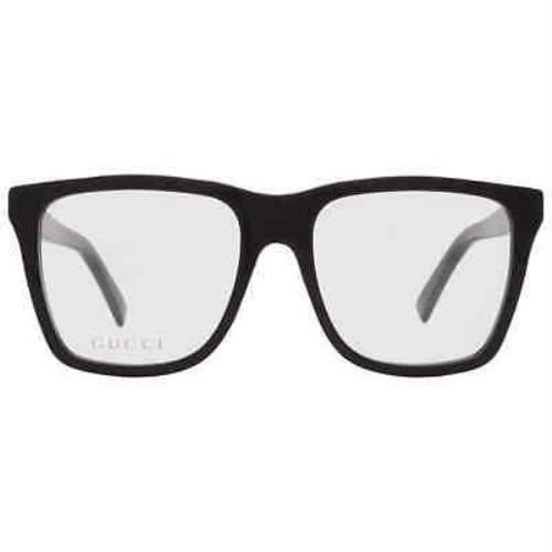 Gucci Demo Square Men`s Eyeglasses GG0452O 001 54 GG0452O 001 54