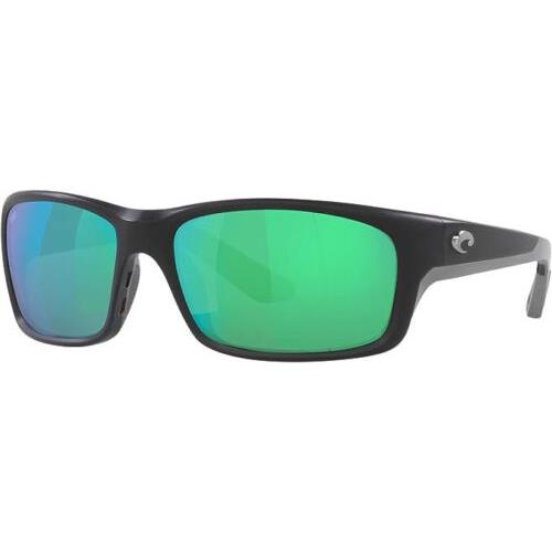 Costa Del Mar Men`s Jose Pro Polarized Sunglasses Black/green Mirrored 580G 62mm