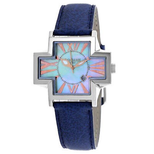 Locman Women`s Italy Plus Mother of Pearl Dial Watch - 181MOPBL