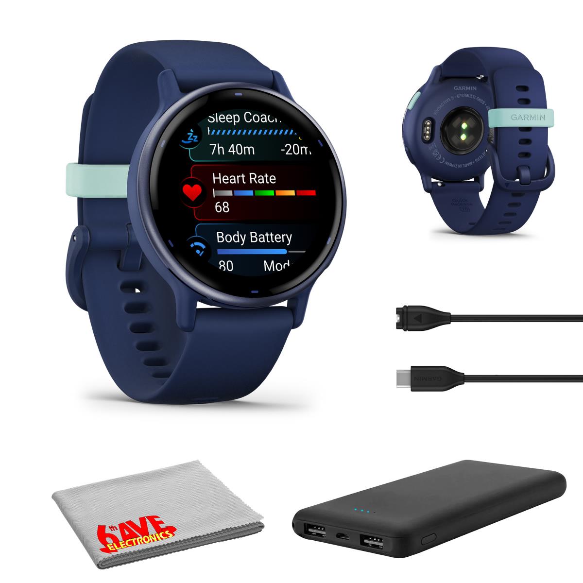 Garmin Vivoactive 5 Fitness Tracker Smart Watch For Men Women-variation