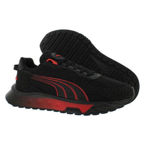 Puma Wild Rider Magma Mens Shoes Size 10 Color: Black/red - Black/Red, Main: Black