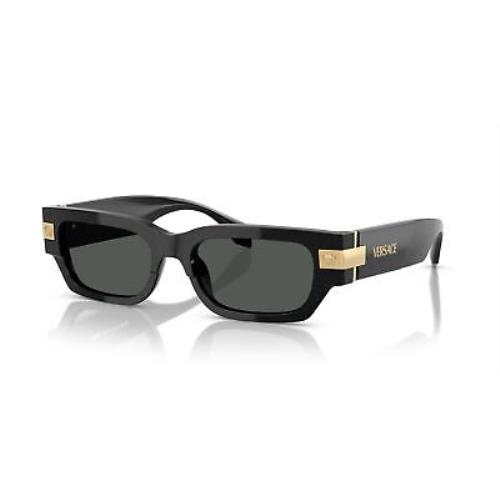 Versace Sunglasses VE4465 GB187 53mm Black / Dark Grey Lens
