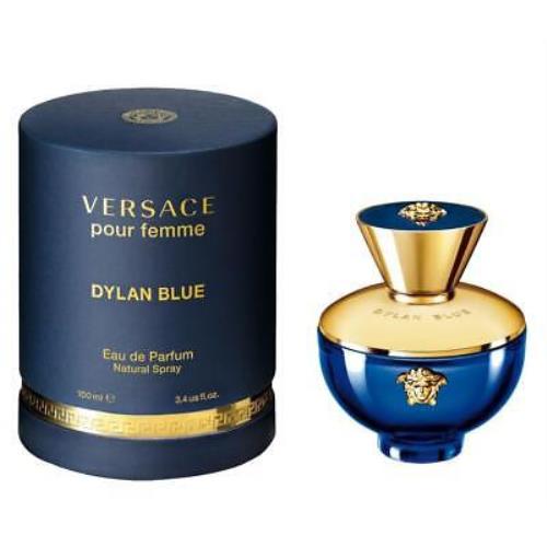 Versace Ladies Dylan Blue Edp Spray 3.4 oz Tester Fragrances