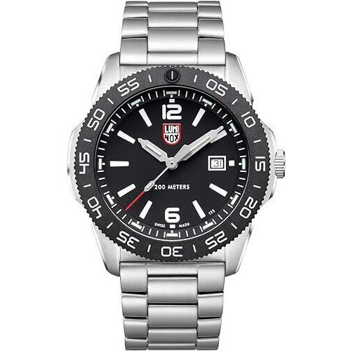 Luminox - Pacific Diver XS.3122 - Mens Watch 44mm - Dive Watch in Silver/black