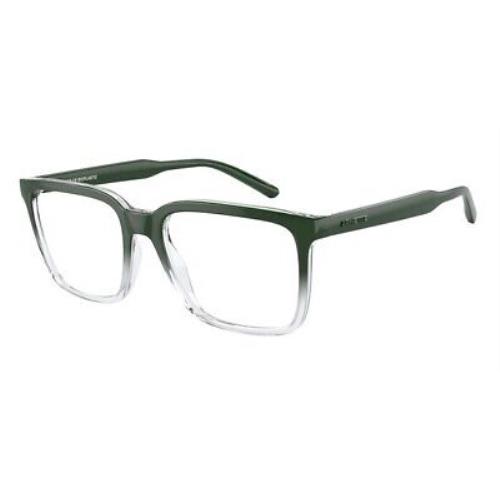 Arnette AN7215 2842 Geryon Crystal Grad Green Demo Lens 53 mm Unisex Eyeglasses