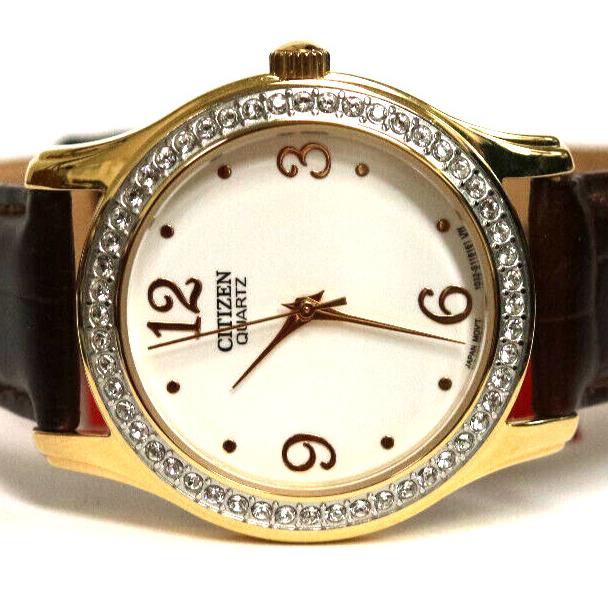 Citizen Silver EL3012-00A Mother of Pearl Dial Dial Ladies Watch