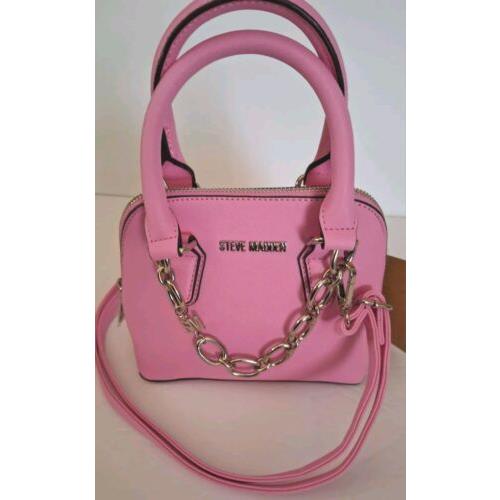 Steve Madden Bfaith Chain Crossbody/shoulder Bag. Fondant Pink