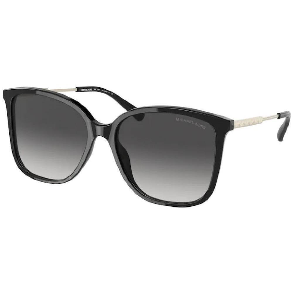 Michael Kors Avellino MK2169F 30058G Sunglasses Women`s Black/grey Gradient 57mm