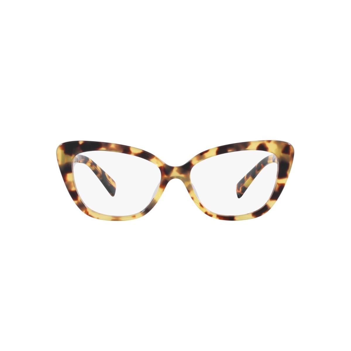 Miu Miu Vmu 05VV Blonde Havana 7S0-1O1 Eyeglasses - Frame: Blonde Havana