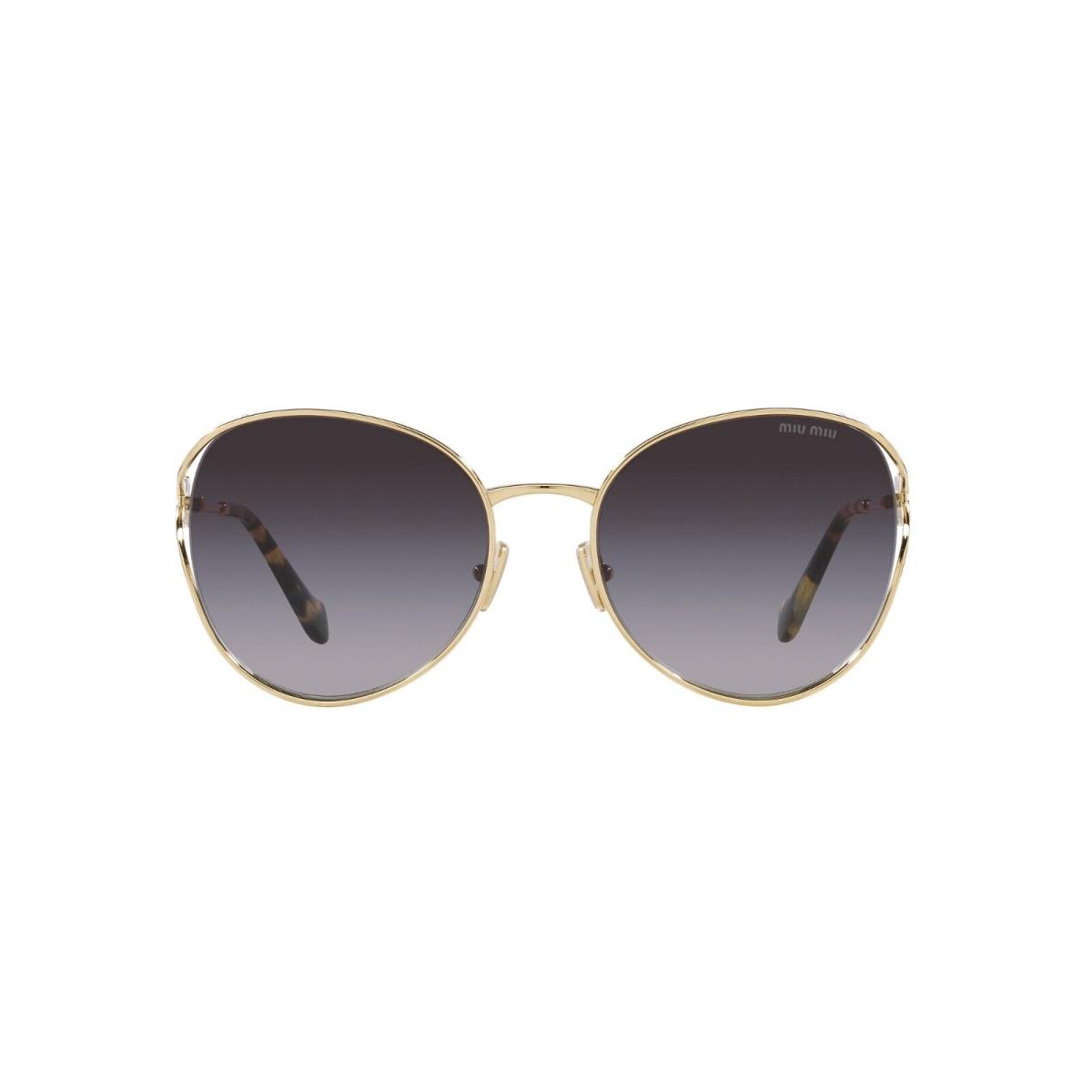 Miu Miu MU 53YS Pale Gold/grey Shaded ZVN5/D1 Sunglasses