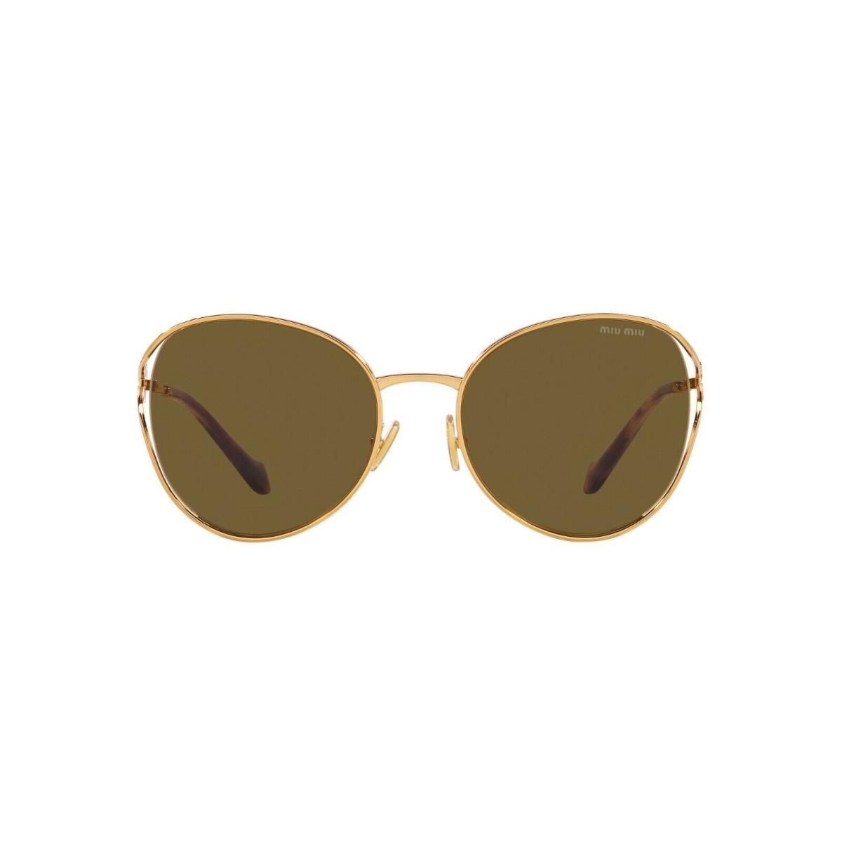 Miu Miu MU 53YS Gold/brown 7OE0/1T Sunglasses