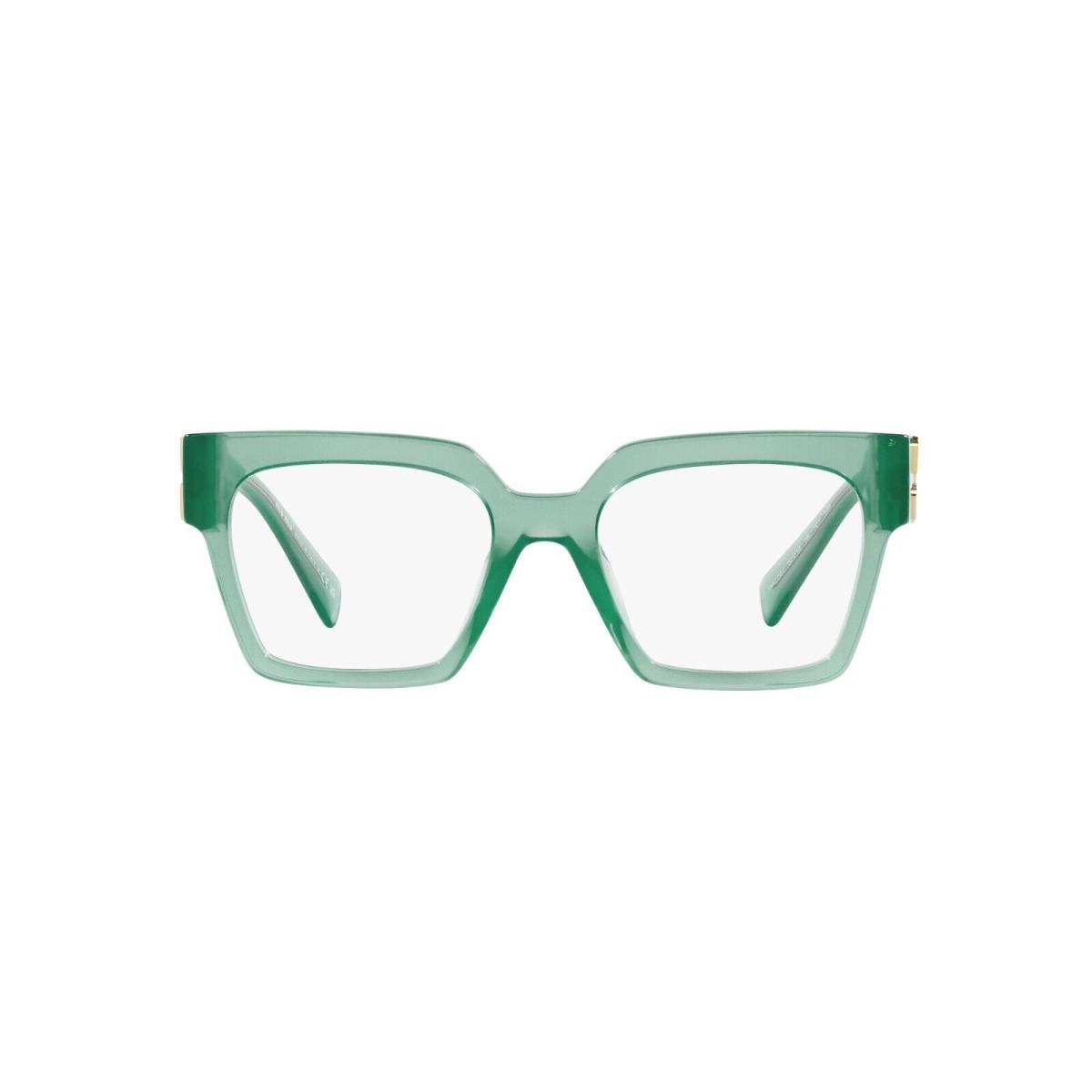 Miu Miu Vmu 04UV Opal Anise 19L-1O1 Eyeglasses - Frame: Opal Anise