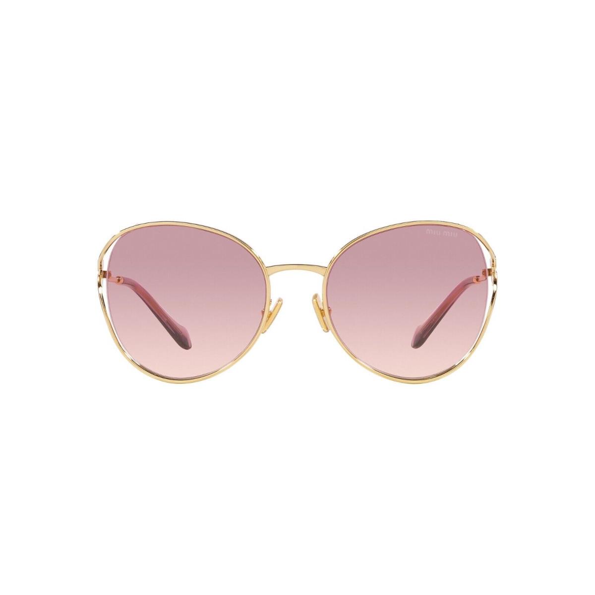 Miu Miu MU 53YS Gold/violet Brown Shaded 5AK0/6S Sunglasses