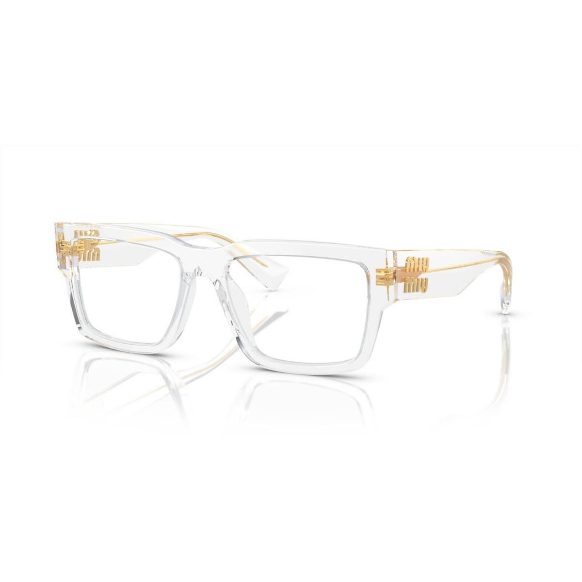 Miu Miu Vmu 02XV Transparent 2AZ-1O1 Eyeglasses