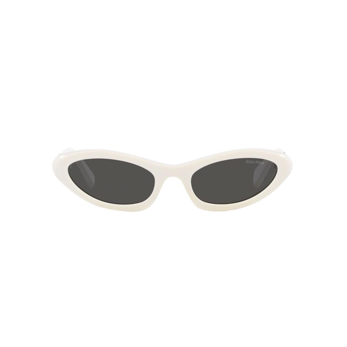 Miu Miu MU 09YS White/dark Grey 1425/S0 Sunglasses