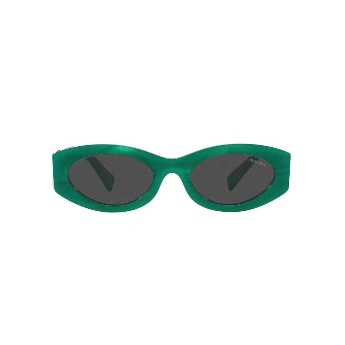 Miu Miu Smu 11WS Green/dark Grey 15H5S0 Sunglasses