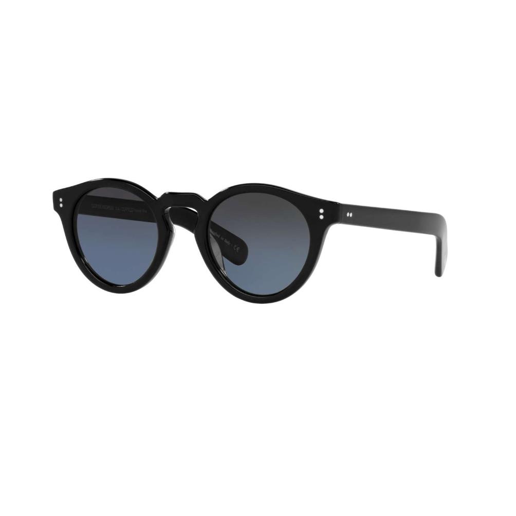 Oliver Peoples OV5450SU Martineaux Men`s Black Frame Dark Azure Lens Sunglasses