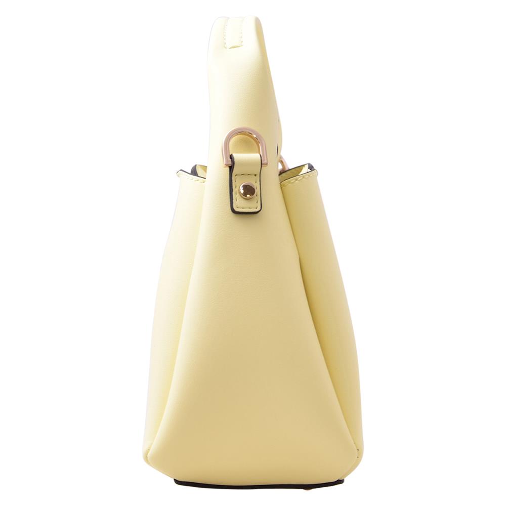 Guess Iwona Women`s Handbag Pale Yellow