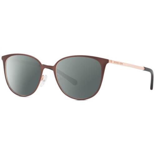 Michael Kors MK3017 Cat Eye Polarized Sunglasses Copper Gold Tortoise 51mm 4 Opt Smoke Grey Polar