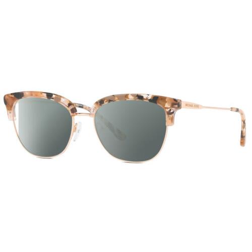 Michael Kors MK3023 Cat Eye Polarized Sunglasses Pink Grey Tortoise 52 mm 4 Opt Smoke Grey Polar