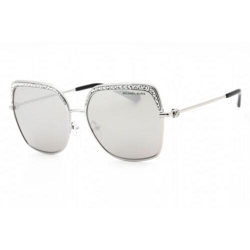 Michael Kors MK1141-18936G-57 Sunglasses Size 57mm 140mm 16mm Silver Women