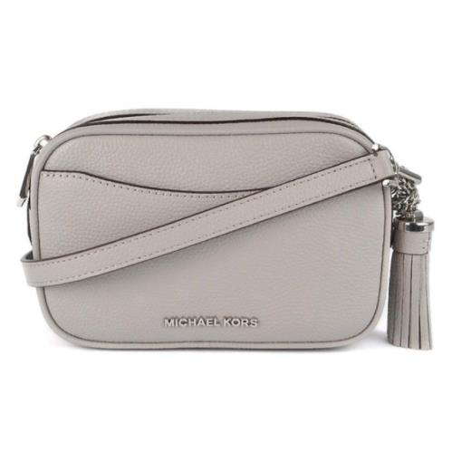 Michael Kors L15528 Pebble Leather Gray Crossbody Belt Bag Women`s Handbag Purse