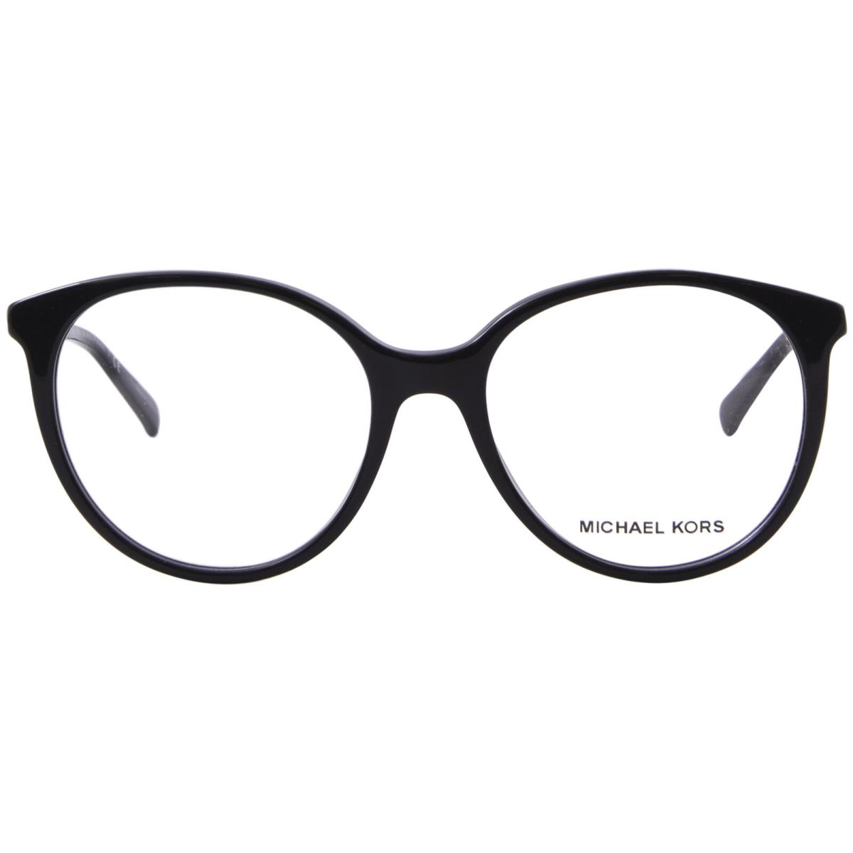 Michael Kors Palau MK4093 3005 Eyeglasses Women`s Black Full Rim 52mm