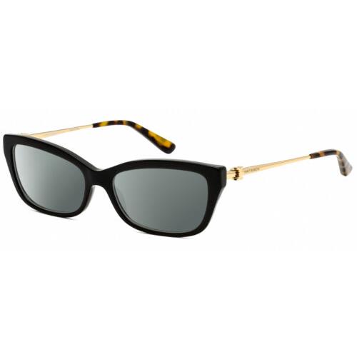 Tory Burch TY2099 Cat Eye Polarized Sunglasses Black Gold Tortoise 53mm 4 Option Smoke Grey Polar