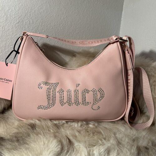 Juicy Couture Obsession Crossbody - Pink Diamond with Aurora Borealis Stones