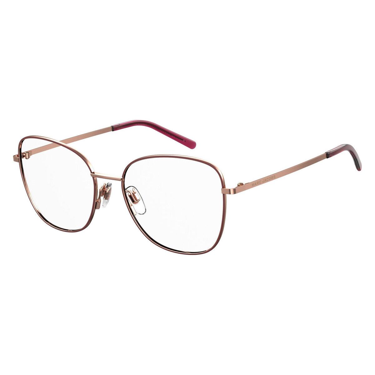 Marc Jacobs 409 Eyeglasses Women 0DDB Gold Copper Cat Eye 54