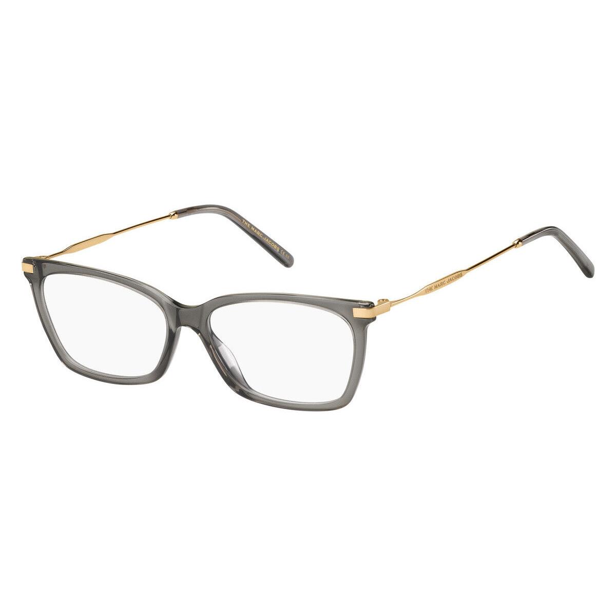 Marc Jacobs 508 Eyeglasses Women 0FT3 Gray Gold Rectangle 53