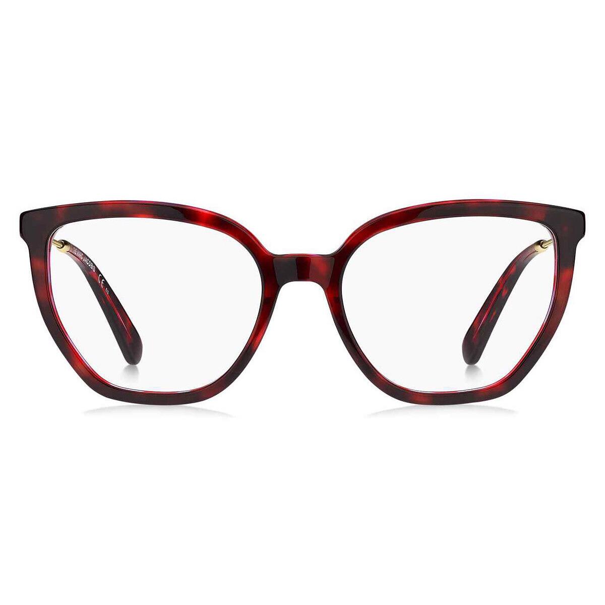 Marc Jacobs Marc 596 Eyeglasses Havana Cherry Cat Eye 54mm