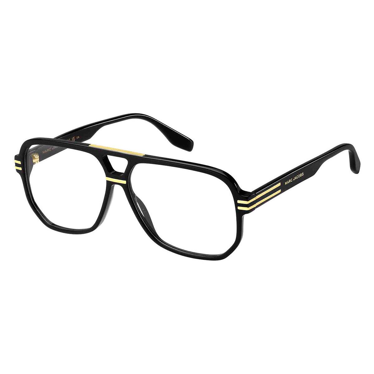 Marc Jacobs Mjb Eyeglasses Men Black 59mm - Frame: Black, Lens: Demo