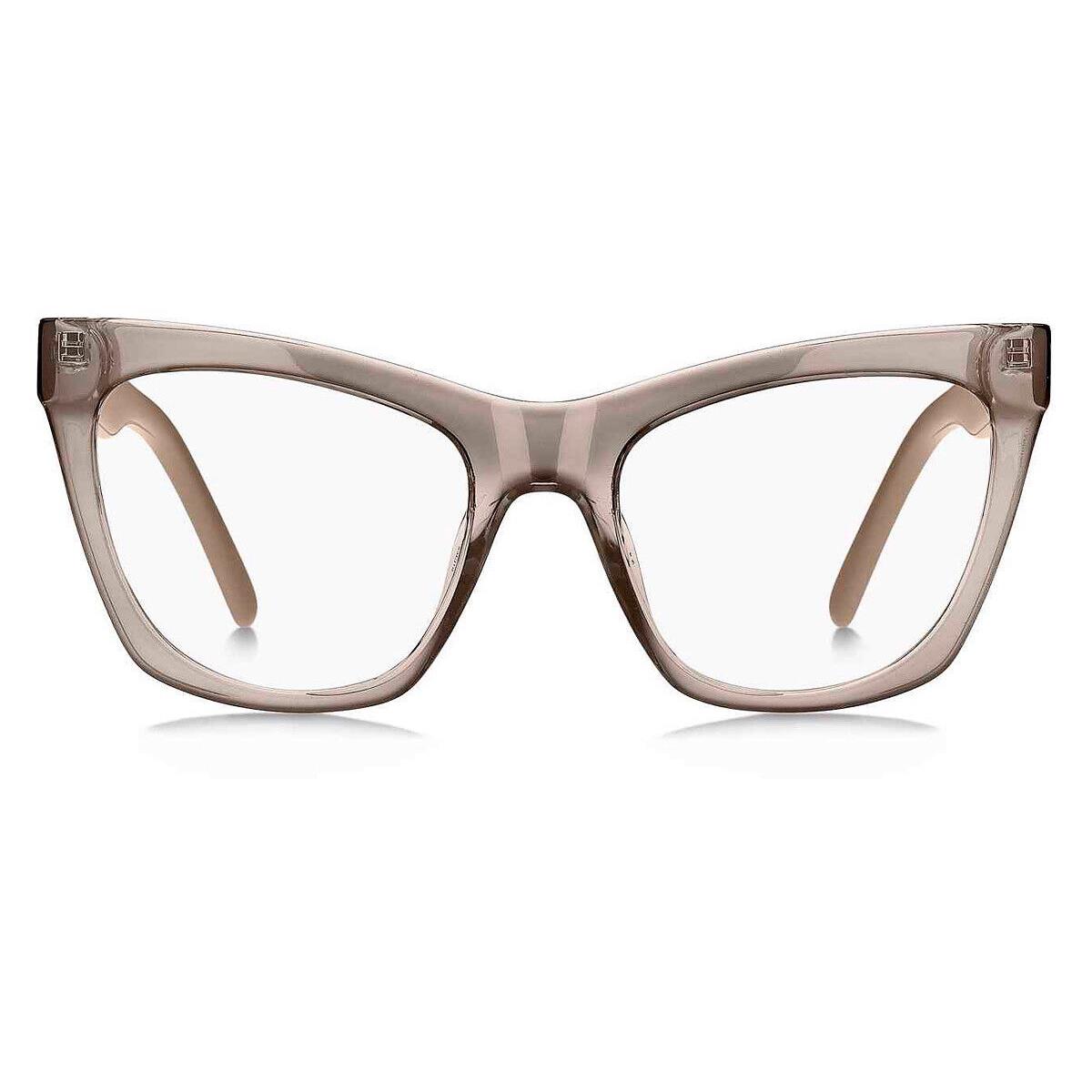 Marc Jacobs Marc 649 Eyeglasses Women Beig Brown Cat Eye 53mm