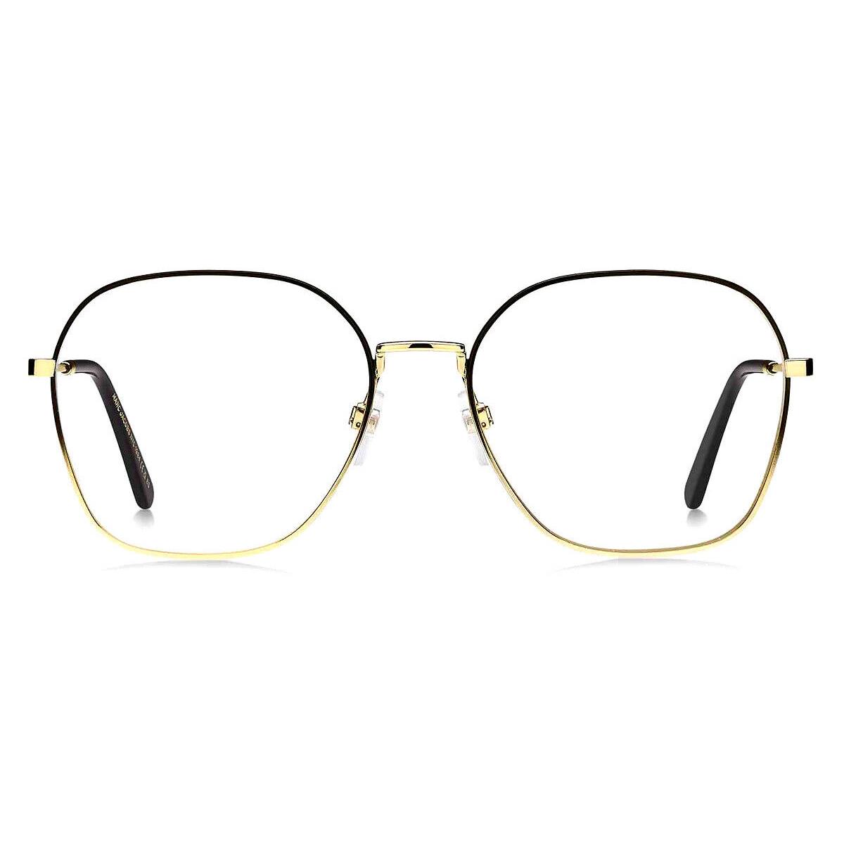 Marc Jacobs Mjb Eyeglasses Women Black Gold 02M2 56mm