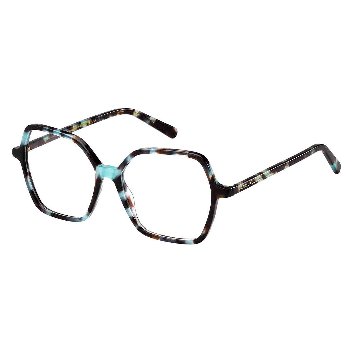 Marc Jacobs Mjb Eyeglasses Women Havana Teal 54mm