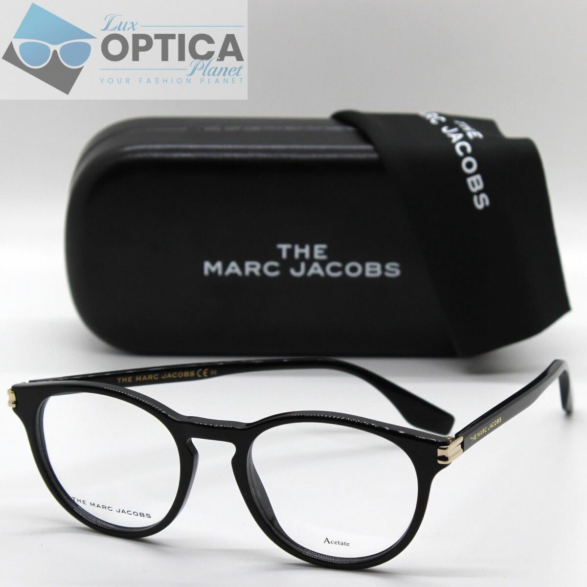 Marc Jacobs Marc 547 807 Unisex Round Glasses Black Frame Eyeglasses 49mm