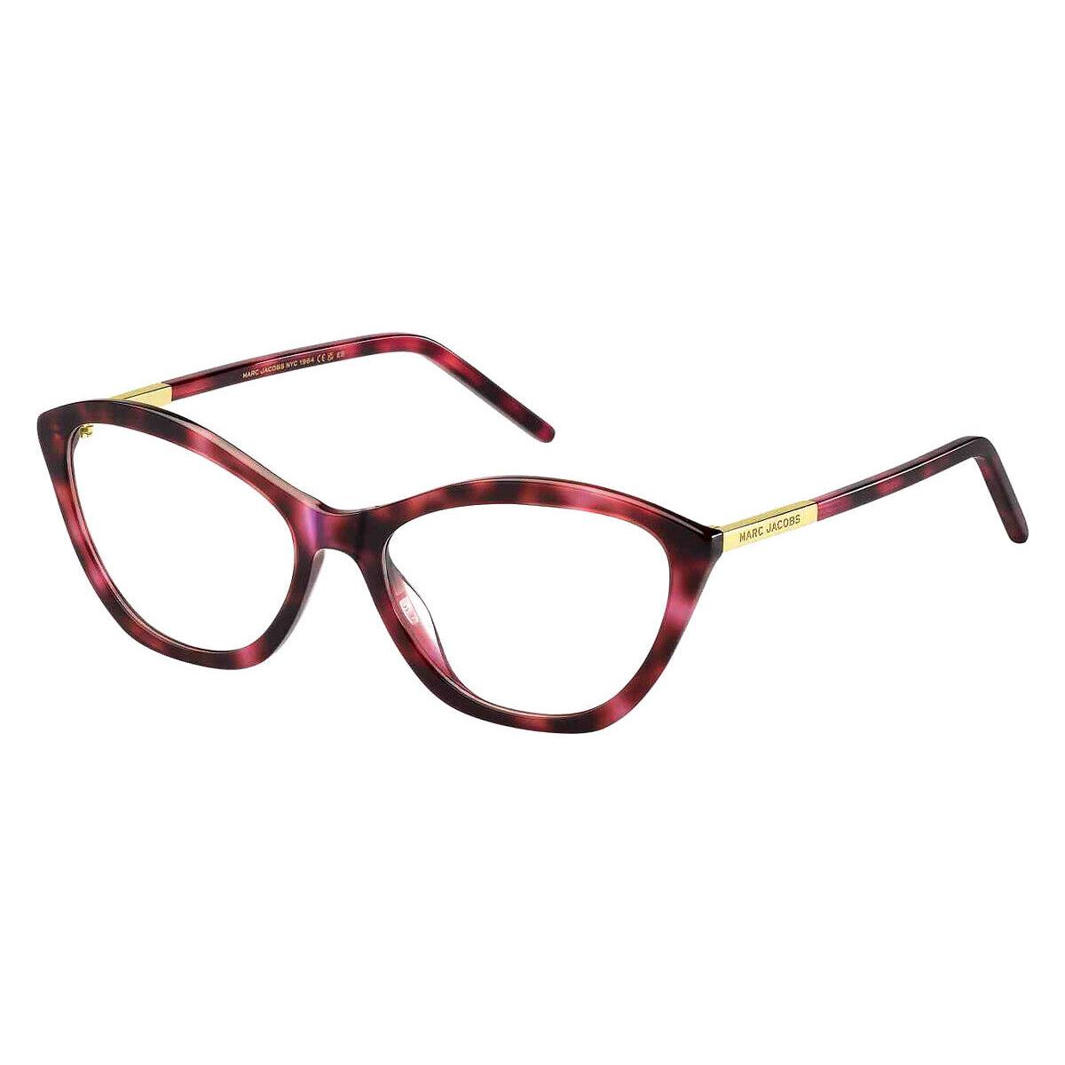 Marc Jacobs Mjb Eyeglasses Women Havana Pink 53mm - Frame: Havana Pink, Lens: Demo