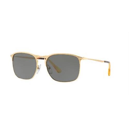 Persol PO7359S 106958 Matte Gold Gold Green Polar Pilot 58 mm Men`s Sunglasses