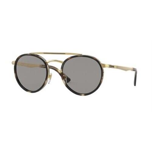 Persol PO2467S 1100R5 Gold Grey 50 mm Men`s Sunglasses